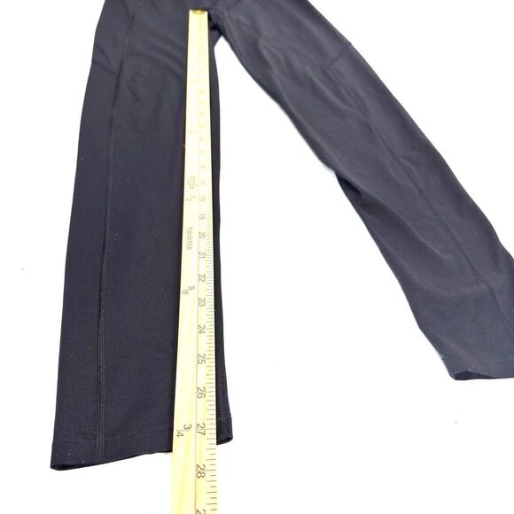 Spanx Yoga Pants Leggings Womens Large Black High Waist Stretch Pull On Workout - Picture 8 of 9